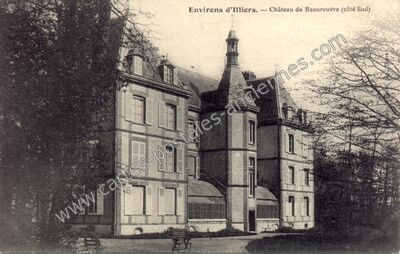 Carte postale ancienne Chateau de Beaurouvre — Blandainville (Eure-et-Loir)