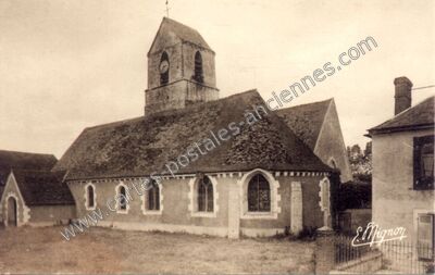 Carte postale ancienne Bleury — Bleury (Eure-et-Loir)