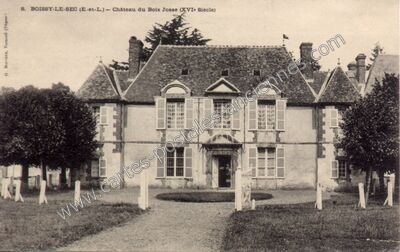 Carte postale ancienne Boissy le Sec — Boissy-lès-Perche (Eure-et-Loir)