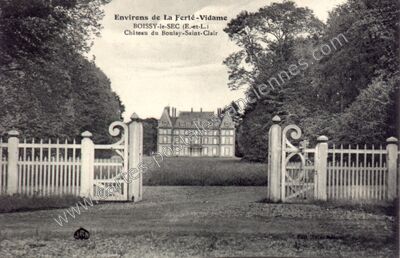 Carte postale ancienne Boissy le Sec — Boissy-lès-Perche (Eure-et-Loir)