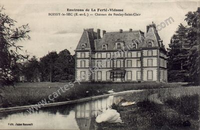 Carte postale ancienne Boissy le Sec — Boissy-lès-Perche (Eure-et-Loir)
