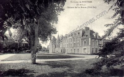 Carte postale ancienne Chateau de la Ronce — Boncourt (Eure-et-Loir)
