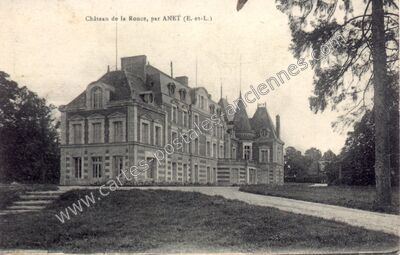 Carte postale ancienne Chateau de la Ronce — Boncourt (Eure-et-Loir)