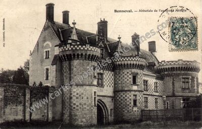 Carte postale ancienne Abbaye de Bonneval — Bonneval (Eure-et-Loir)