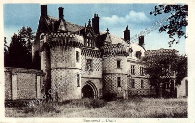 Carte postale ancienne Abbaye de Bonneval — Bonneval (Eure-et-Loir)