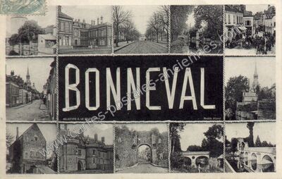 Carte postale ancienne Bonneval — Bonneval (Eure-et-Loir)