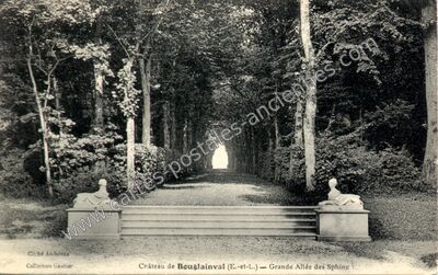 Carte postale ancienne Chateau de Bouglainval — Bouglainval (Eure-et-Loir)