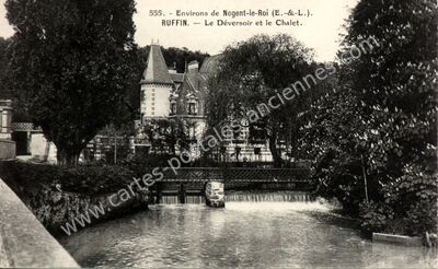 Carte postale ancienne Ruffin — Bréchamps (Eure-et-Loir)