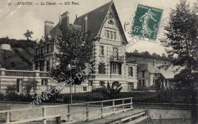 Carte postale ancienne Ruffin — Bréchamps (Eure-et-Loir)