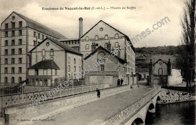 Carte postale ancienne Ruffin — Bréchamps (Eure-et-Loir)