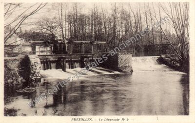 Carte postale ancienne Le Déversoir N 9 — Brezolles (Eure-et-Loir)