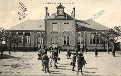 Carte postale ancienne Broué