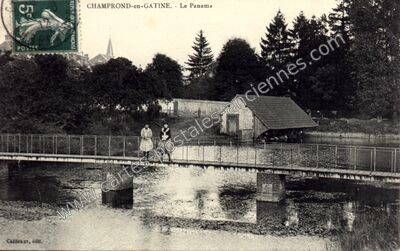 Carte postale ancienne Le Panama — Champrond-en-Gâtine (Eure-et-Loir)