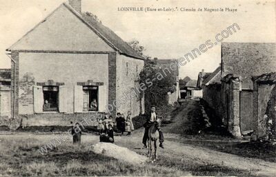 Carte postale ancienne Loinville — Champseru (Eure-et-Loir)