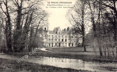 Carte postale ancienne Chateau de Charbonnieres — Charbonnières (Eure-et-Loir)