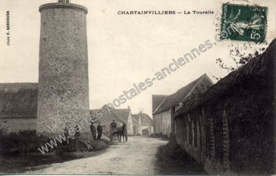 Carte postale ancienne La Tourelle — Chartainvilliers (Eure-et-Loir)