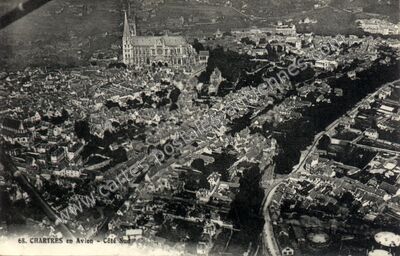 Carte postale ancienne Côté Sud — Chartres (Eure-et-Loir)