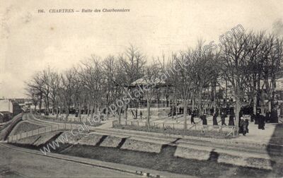 Carte postale ancienne Butte des Charbonniers — Chartres (Eure-et-Loir)
