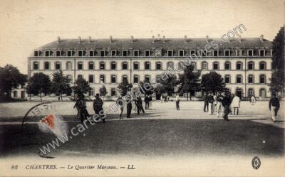 Carte postale ancienne Le Quartier Marceau — Chartres (Eure-et-Loir)