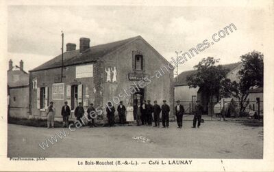 Carte postale ancienne Le Bois Mouchet — Chatillon en Dunois (Eure-et-Loir)