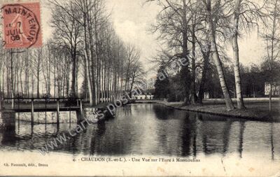 Carte postale ancienne Mormoulins — Chaudon (Eure-et-Loir)
