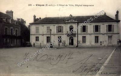 Carte postale ancienne Cloyes — Cloyes sur le Loir (Eure-et-Loir)