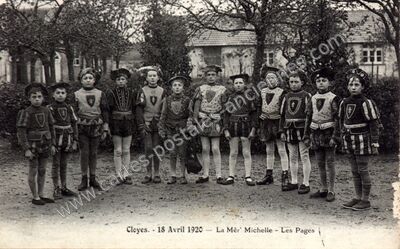 Carte postale ancienne Cloyes — Cloyes sur le Loir (Eure-et-Loir)