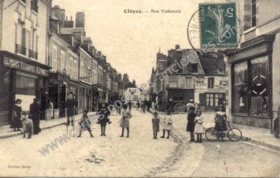 Carte postale ancienne Cloyes — Cloyes sur le Loir (Eure-et-Loir)