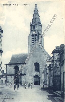 Carte postale ancienne Cloyes — Cloyes sur le Loir (Eure-et-Loir)