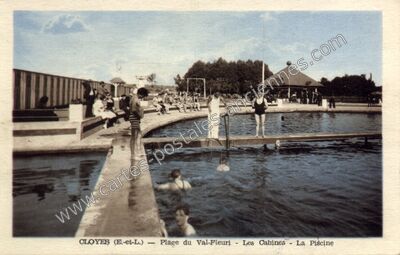 Carte postale ancienne Cloyes — Cloyes sur le Loir (Eure-et-Loir)