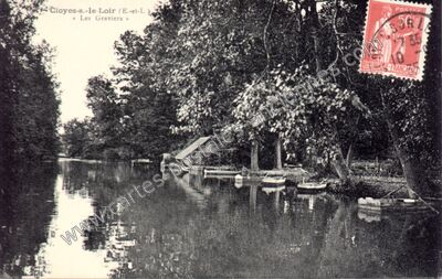 Carte postale ancienne Cloyes — Cloyes sur le Loir (Eure-et-Loir)