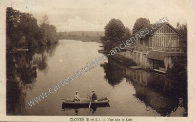 Carte postale ancienne Cloyes — Cloyes sur le Loir (Eure-et-Loir)
