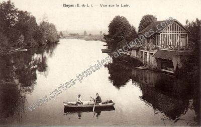 Carte postale ancienne Cloyes — Cloyes sur le Loir (Eure-et-Loir)