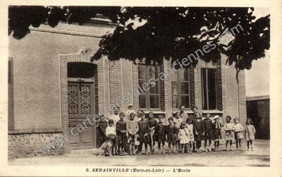 Carte postale ancienne Senainville — Coltainville (Eure-et-Loir)