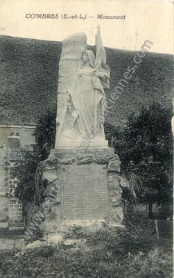 Carte postale ancienne Monument — Combres (Eure-et-Loir)
