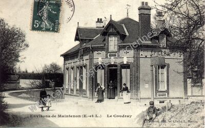 Carte postale ancienne Environs de Maintenon — Le Coudray (Eure-et-Loir)