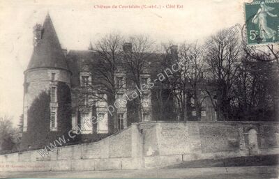 Carte postale ancienne Chateau de Courtalain — Courtalain (Eure-et-Loir)