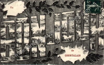Carte postale ancienne Courtalain — Courtalain (Eure-et-Loir)