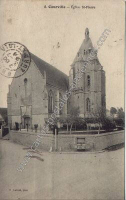 Carte postale ancienne Courville — Courville-sur-Eure (Eure-et-Loir)