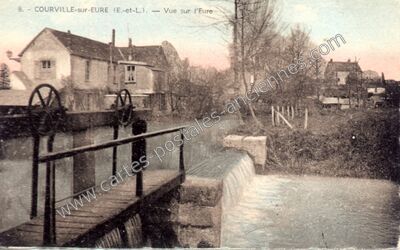 Carte postale ancienne Courville — Courville-sur-Eure (Eure-et-Loir)