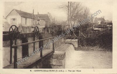 Carte postale ancienne Courville — Courville-sur-Eure (Eure-et-Loir)