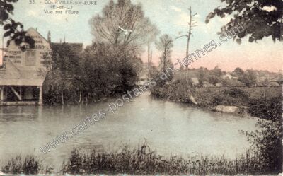 Carte postale ancienne Courville — Courville-sur-Eure (Eure-et-Loir)