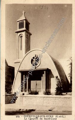 Carte postale ancienne Courville — Courville-sur-Eure (Eure-et-Loir)