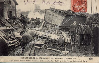 Carte postale ancienne Courville — Courville-sur-Eure (Eure-et-Loir)
