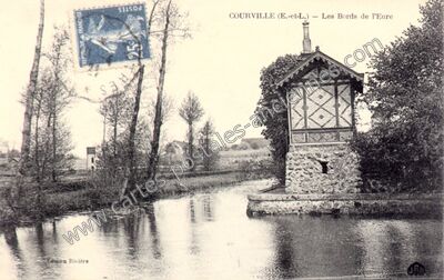 Carte postale ancienne Courville — Courville-sur-Eure (Eure-et-Loir)