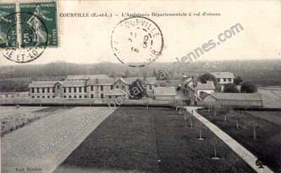 Carte postale ancienne Courville — Courville-sur-Eure (Eure-et-Loir)