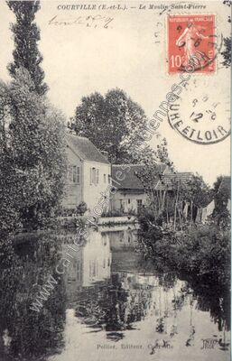 Carte postale ancienne Courville — Courville-sur-Eure (Eure-et-Loir)