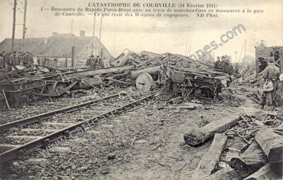 Carte postale ancienne Courville — Courville-sur-Eure (Eure-et-Loir)