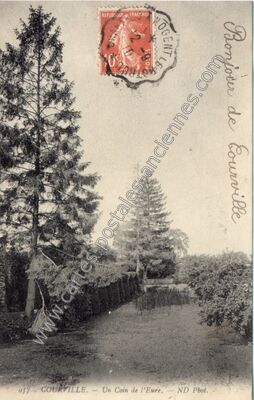 Carte postale ancienne Courville — Courville-sur-Eure (Eure-et-Loir)