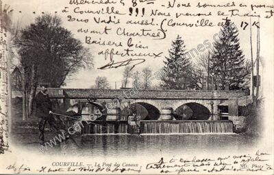 Carte postale ancienne Courville — Courville-sur-Eure (Eure-et-Loir)